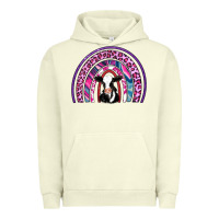 Pigment Pistachio rainbow cow Urban Hoodie - AdoDesignShop