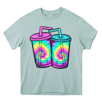 Arona tie dye loaded tea Heavy Core Tee - JahusDesignShop