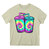 Mossy tie dye loaded tea Heavy Core Tee - JahusDesignShop