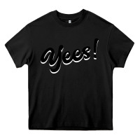 Black YEES! Heavy Core Tee - Bettercallsaul