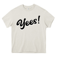 Cream YEES! Heavy Core Tee - Bettercallsaul