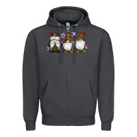 Smoke military gnomes star Zipper Hoodie - Artiststas