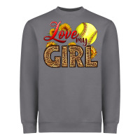 Storm Love My Girl Softball Heavyweight Sweatshirt - LillyAllenDesigns