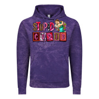 Cloud Purple stupid cupid with cupid olivia Vintage Hoodie - OliviaCreatesArt