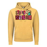 Vintage Mustard stupid cupid with cupid olivia Vintage Hoodie - OliviaCreatesArt