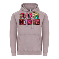 Stupid Cupid With Cupid Olivia Vintage Hoodie | Teevron