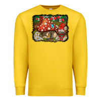 Lemon welcome ladybug gnome background Premium Sweatshirt - BarkalooDesign