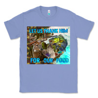 Colony Blue let us thank hım for our food Classic Tee - TumblerDesignByShophia