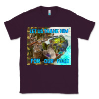 Plum let us thank hım for our food Classic Tee - TumblerDesignByShophia
