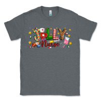 Charcoal Heather Christmas jolly nurse Classic Tee - Artiststas