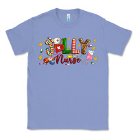Colony Blue Christmas jolly nurse Classic Tee - Artiststas