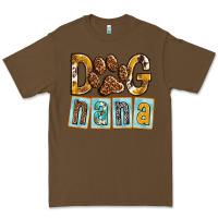 Cacao Dog Nana with Paw Premium Tee - texasbilliewilder