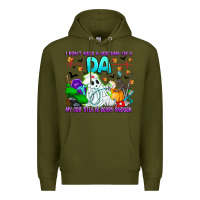 Army Green I Don't Need A Costume Im A DA My Job Title Is Sca Premium Hoodie - CowhideDigitalArt