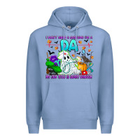 Colony Blue I Don't Need A Costume Im A DA My Job Title Is Sca Premium Hoodie - CowhideDigitalArt