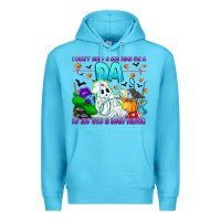 Ocean Blue I Don't Need A Costume Im A DA My Job Title Is Sca Premium Hoodie - CowhideDigitalArt
