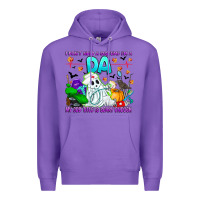 Purple I Don't Need A Costume Im A DA My Job Title Is Sca Premium Hoodie - CowhideDigitalArt