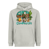 Moon Dust camping life caravan and gnome Heavyweight Hoodie - BarkalooDesign