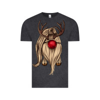 Vintage Black deer gnome Vintage Tee - CowGirlArtShop