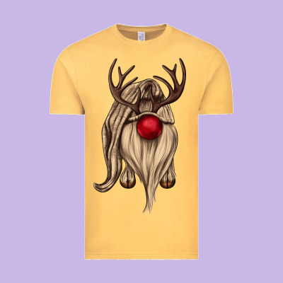Deer Gnome Vintage Tee Designed By Cowgirlartshop
