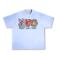 Grape Ice Peace love Easter Day Urban Heavy Tee - HowdyJamesFarm