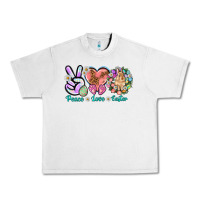 Lunar Rock Peace love Easter Day Urban Heavy Tee - HowdyJamesFarm