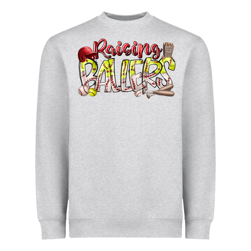 Raising Ballers Heavyweight Sweatshirt by RacoonDesign | Teevron