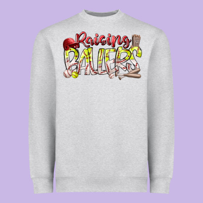 Raising Ballers Heavyweight Sweatshirt Designed By Racoondesign