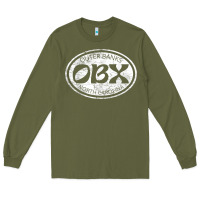 Army Green Outer Banks North Carolina OBX Beach Summer Travel Vintage Birthday Long Sleeve Tee - longCreatives