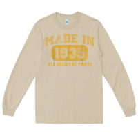 Mushroom Made in 1935 87th Birthday Gifts 87 Year old Birthday T-Shirt Long Sleeve Tee - longCreatives