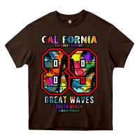 Chocolate Brown California 89 Heavy Core Tee - Bettercallsaul
