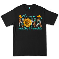 Black Being a Nana Makes My Life Complete Premium Tee - texasbilliewilder