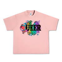 Salmon Queer Urban Heavy Tee - CowGirlArtShop
