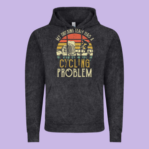 My Drinking Team Has A Cycling Problem Cotton T Shirt Funny Dad Gift C Vintage Hoodie Designed By Longcreatives