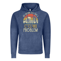 Vintage Denim my drinking team has a cycling problem cotton t shirt funny dad gift c Vintage Hoodie - longCreatives