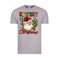 Vintage Zinc cowboy christmas western cactus Vintage Tee - CowGirlArtShop
