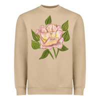 Mushroom Life Of The Party Rose Heavyweight Sweatshirt - LillyAllenDesigns
