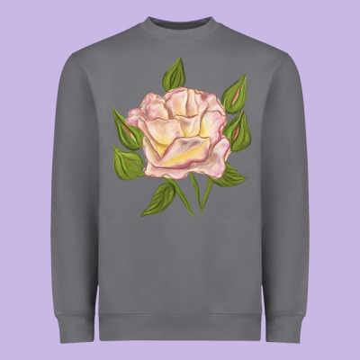 Life Of The Party Rose Heavyweight Sweatshirt Designed By Lillyallendesigns