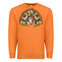 Carrot merino wool ram lily rainbow Premium Sweatshirt - BarkalooDesign