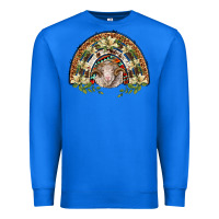 True Royal merino wool ram lily rainbow Premium Sweatshirt - BarkalooDesign