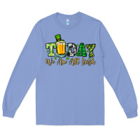 Colony Blue Today we are all Irish Long Sleeve Tee - OliviaCreatesArt
