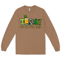 Toasted Coconut Today we are all Irish Long Sleeve Tee - OliviaCreatesArt