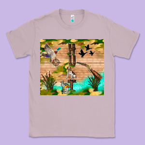 Hunting Life Classic Tee Designed By Tumblerdesignbyshophia