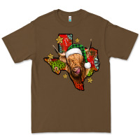 Cacao christmas texas highland cow Premium Tee - Jasminsmagicworld