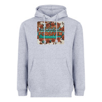 Heather Grey not perfect just forgiven Heavyweight Hoodie - BarkalooDesign