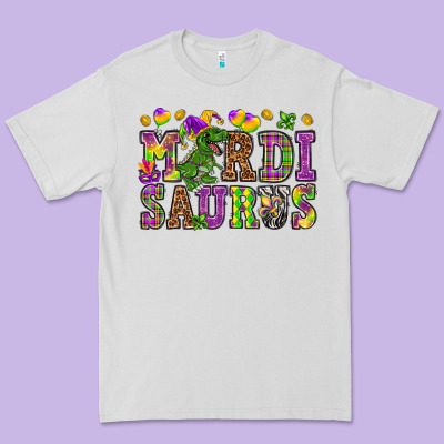 Mardi Saurus Premium Tee Designed By Nancycooperartshop