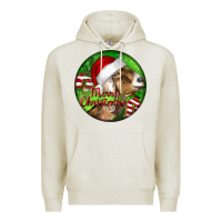 Nubian Goat Christmas Premium Hoodie | Teevron