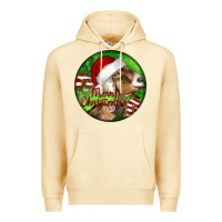 Pina Colada Nubian Goat Christmas Premium Hoodie - LillyAllenDesigns