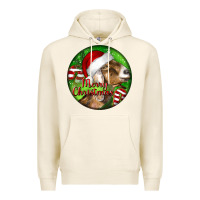 Tofu Nubian Goat Christmas Premium Hoodie - LillyAllenDesigns
