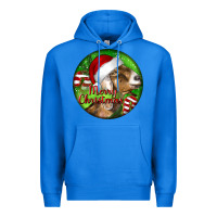 True Royal Nubian Goat Christmas Premium Hoodie - LillyAllenDesigns