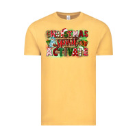 Vintage Mustard christmas spirit activate Vintage Tee - CowGirlArtShop